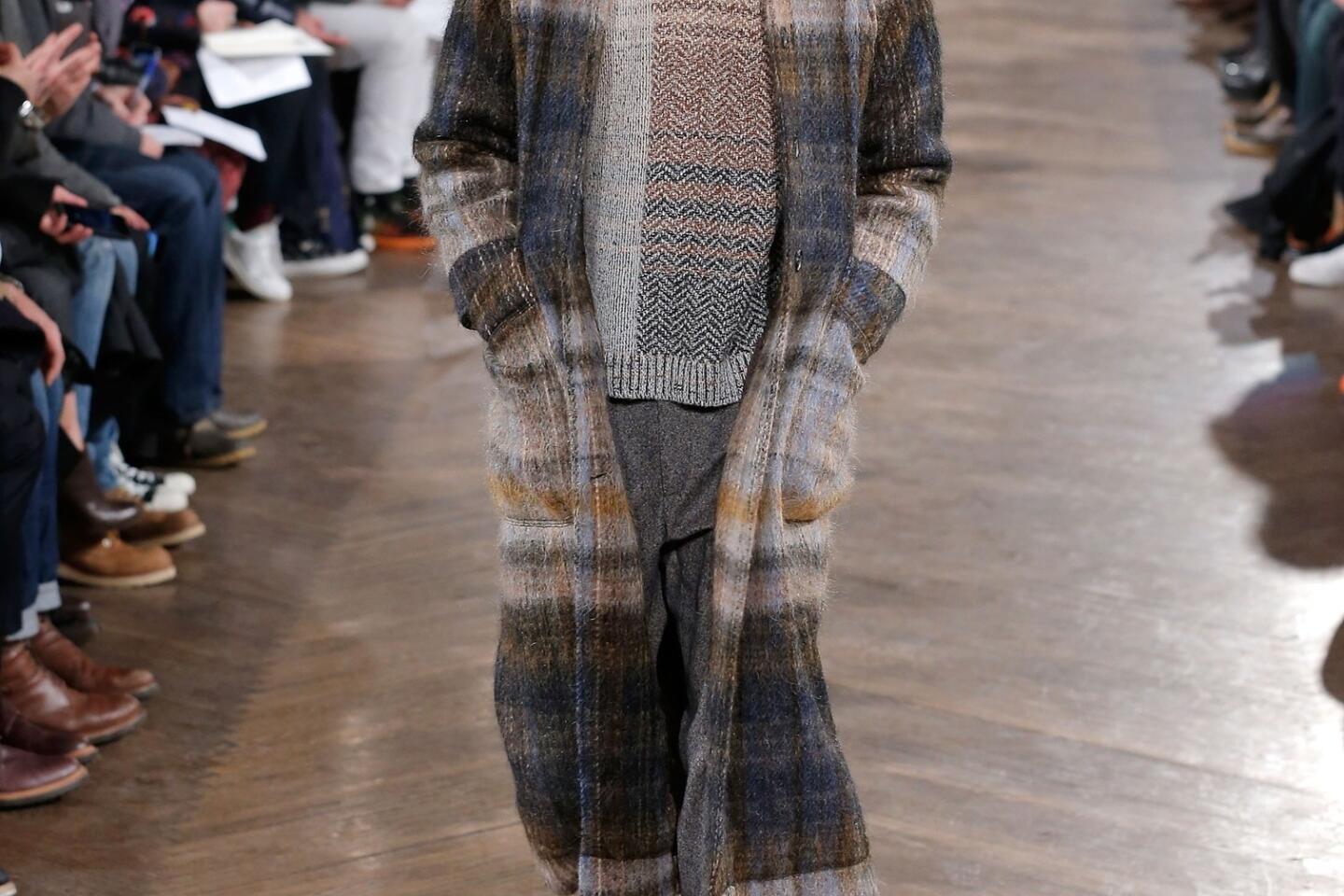 N.Y. Fashion Week Billy Reid makes a blanket statement Los